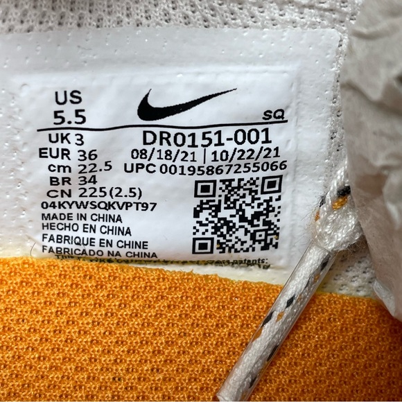 Nike Air Force 1 Low Fontanka - women’s sz 5.5 - Picture 6 of 6